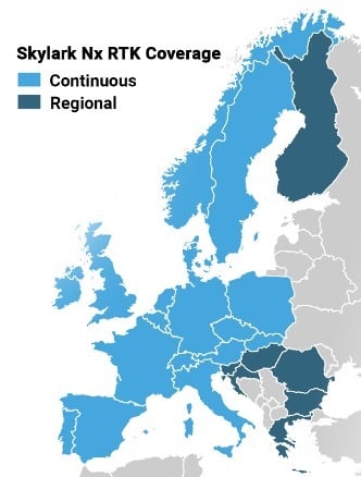 Skylark Europe Coverage